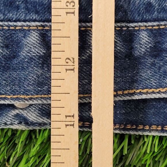 Vintage Calvin-Klein Denim Jacket Womens Medium 20x24 Blue - Picture 12 of 16